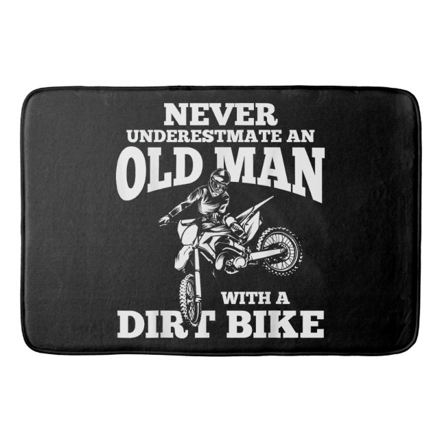 Tapete De Banheiro Presentes Engraçados Nunca Compreendem Um Velho Co (Frente)