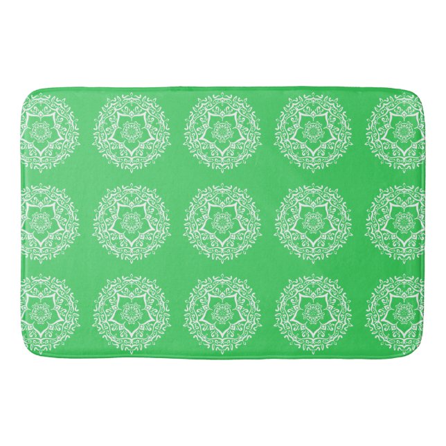 Tapete De Banheiro Primavera Mandala (Frente)