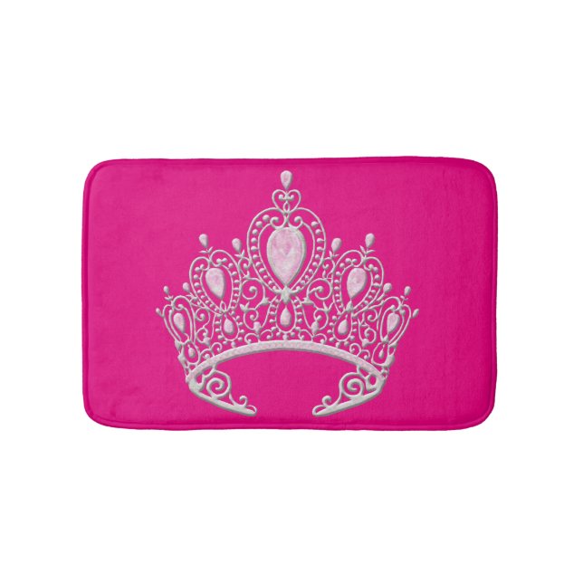 Tapete De Banheiro Princesa Tiara Bath Mat (frente)