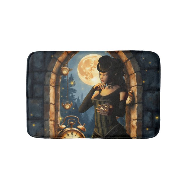 Tapete De Banheiro Princess of the Clocks – Keeper of Moonlit Hours.  (frente)