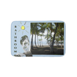 Tapete De Banheiro Prusto de Banheiro Sunny Beach Sámara Beach. Tapet