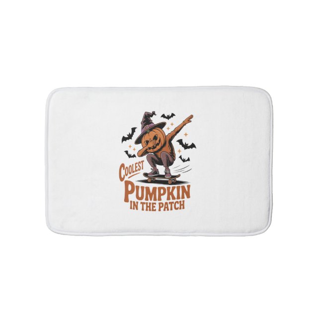 Tapete De Banheiro Pumpkin mais fixe do sistema (frente)