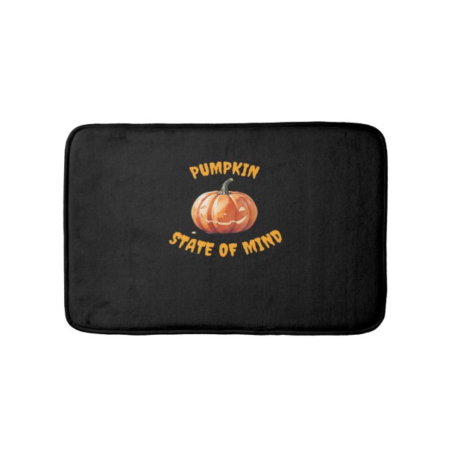 Tapete De Banheiro Pumpkin State of Mind - Halloween Classic T Shirt (frente)