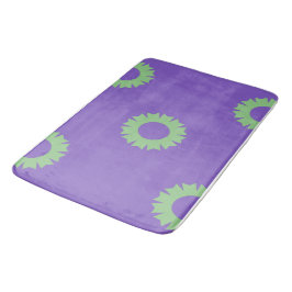 Tapete De Banheiro Purple Sage Geo