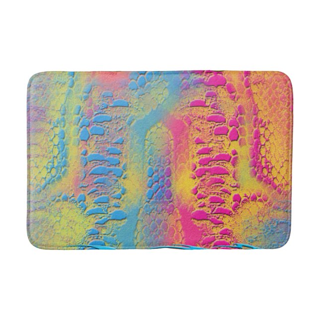 Tapete De Banheiro PYTHON - fractal decorativo moderno - (Frente)