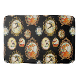 Tapete De Banheiro Quadros de Flores Modernas de Arte Vintage Nouveau