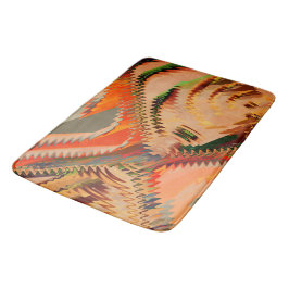 Tapete De Banheiro Quebra de núcleos com zigue zague ou livro onda