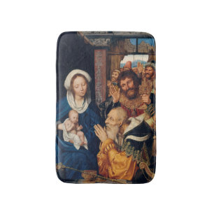 Tapete De Banheiro Quentin Matsys - A Adoração do Magi
