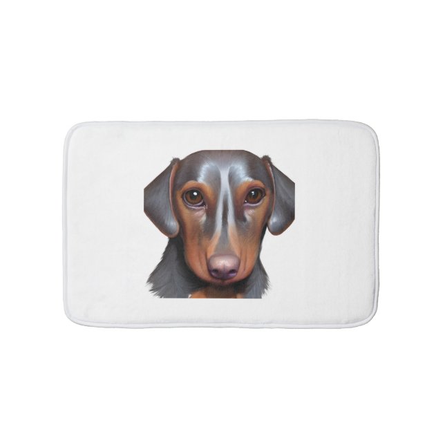 Tapete De Banheiro Querido Dachshund (frente)
