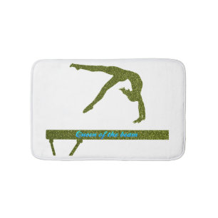 Tapete De Banheiro Rainha da Ginástica Beam Bath Mat