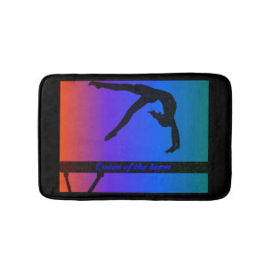 Tapete De Banheiro Rainha da Ginástica Beam Bath Mat