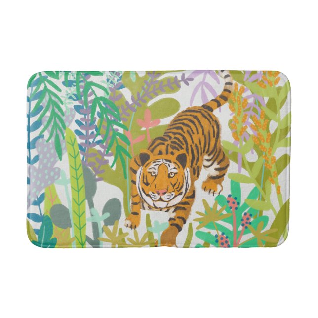 Tapete De Banheiro Raiz da Selva - Tigre (Frente)