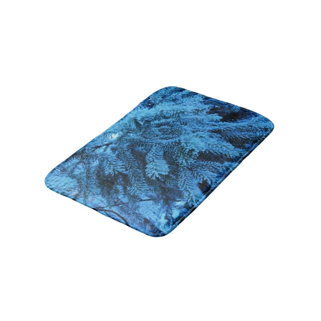 Tapete De Banheiro Ramais de Spruce Florestal Snowy (Angulado)