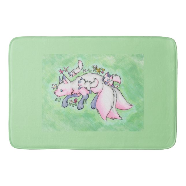 Tapete De Banheiro Raposa (Frente)