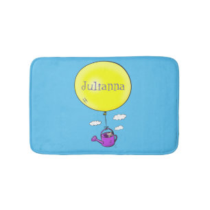 Tapete De Banheiro Rato bonito em água pode com desenho animado de ba