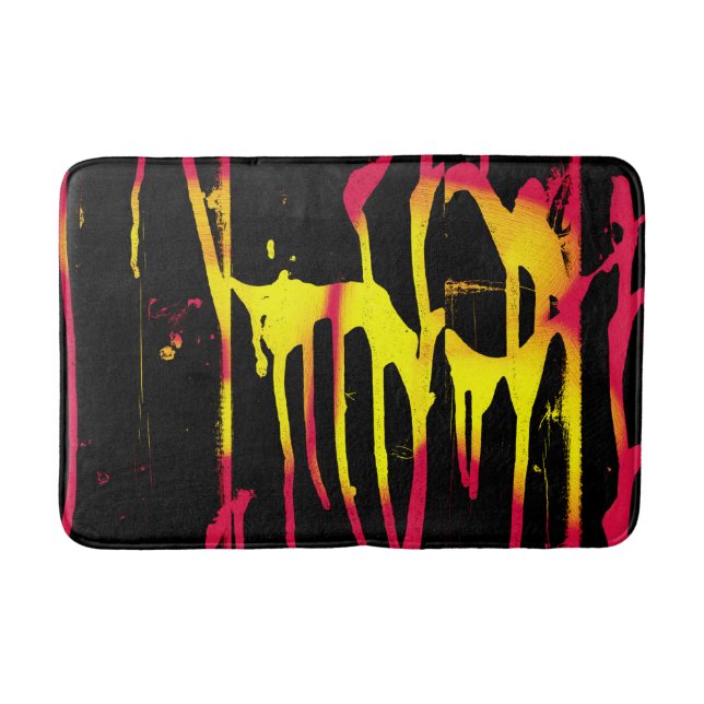 Tapete De Banheiro rebarbas e expurgos e bacanais (Frente)