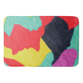 Tapete De Banheiro Red Creatures Bath Mat