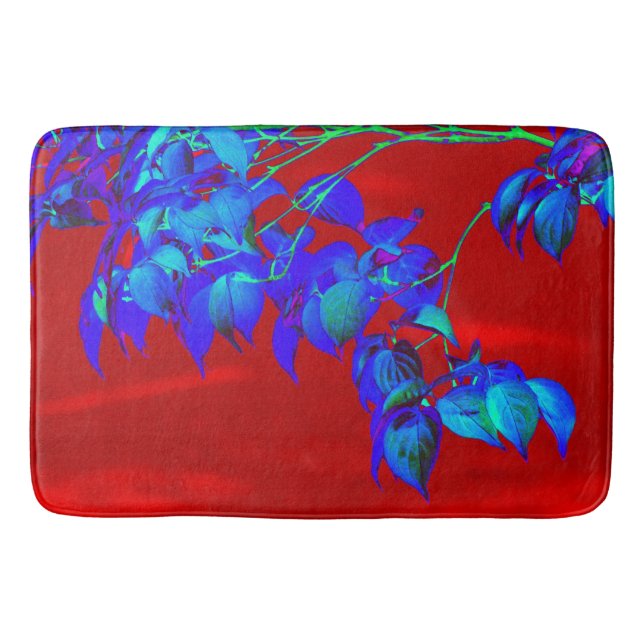 Tapete De Banheiro Red Sky Blue Sai Bath Mat (Frente)