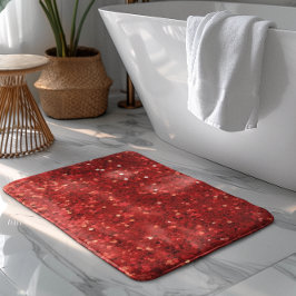 Tapete De Banheiro Red sparkling glitter pattern
