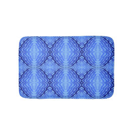 Tapete De Banheiro Refletor Blue Waves Moderna Design abstrato