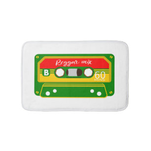 Tapete De Banheiro Reggae mix fita cassete anos 80