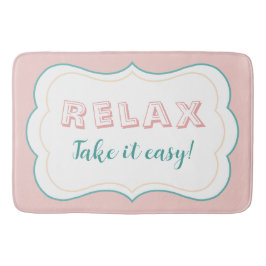 Tapete De Banheiro Relax Cor Pastel Creme Vintage Minimalista