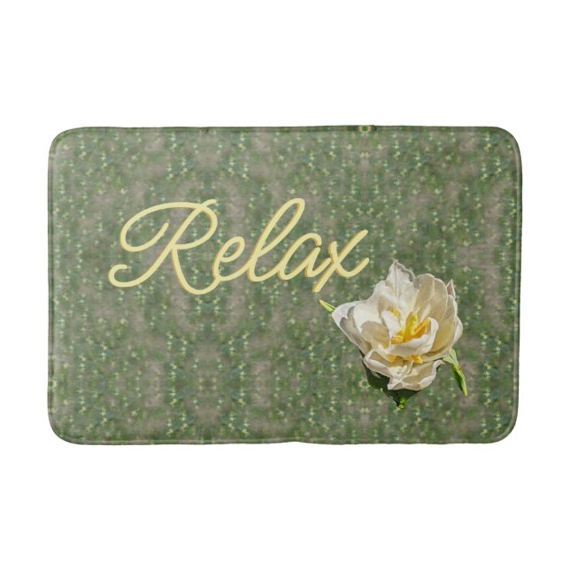 Tapete De Banheiro Relaxe Spa Bath Mat (Frente)