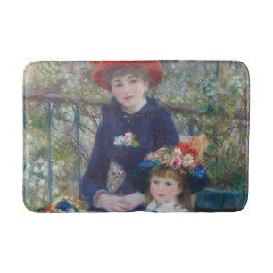Tapete De Banheiro Renoir Duas Irmãs Varanda Impressionismo Francês