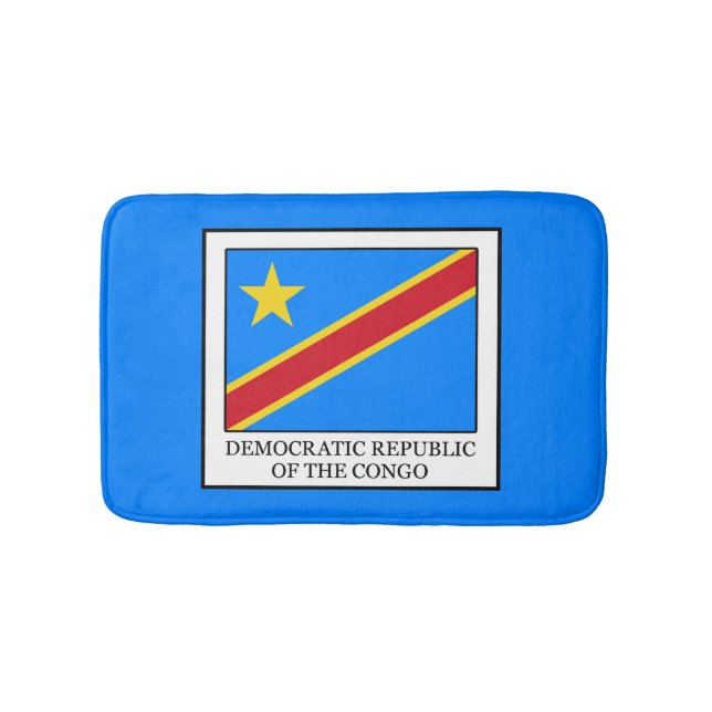 Tapete De Banheiro República Democrática do Congo (frente)
