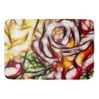 Resplendor Floral Artístico Luz Amarela Abstrata