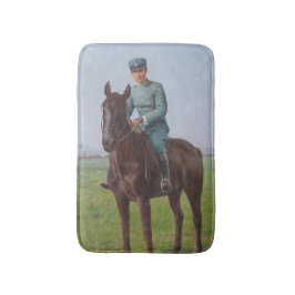 Tapete De Banheiro Retrato de Attilio Triboletti (Soldado de Cavalari