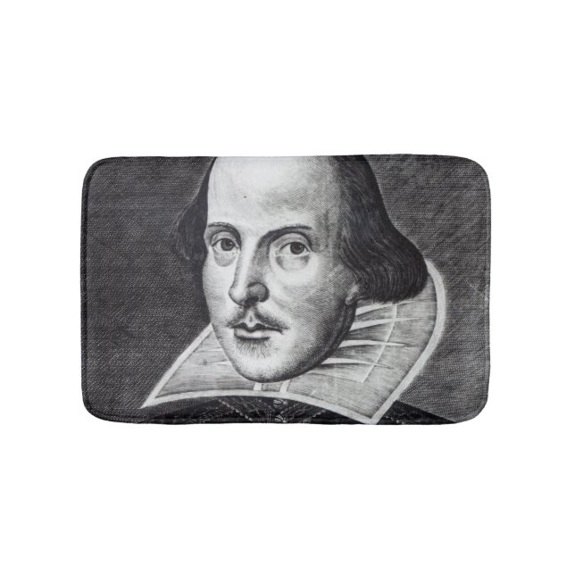 Tapete De Banheiro Retrato de William Shakespeare (frente)
