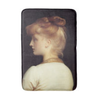 Retrato feminino de trás (por Frederic Leighton)
