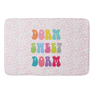 Tapete De Banheiro Retro "Dorm Sweet Dorm" Cheetah Impressão