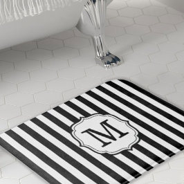 Tapete De Banheiro Retro Elagant Personalized Stripe Bath Mat