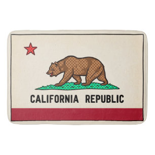 Tapete De Banheiro Retro Golden State Urso República Califórnia