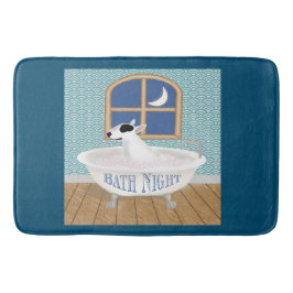 Tapete De Banheiro Rex: TV Terrier Bath Night Bath Mat