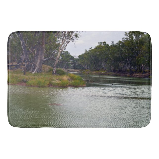 Tapete De Banheiro Rio Murray Austrália The Bend, Bathmat (Frente)