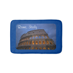 Tapete De Banheiro Roman Colosseum à noite