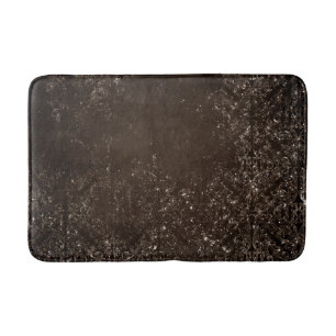 Tapete De Banheiro Romance em Bronze à meia-noite   Satinge Damask