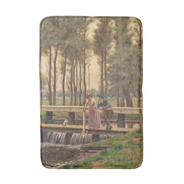 Tapete De Banheiro Romântica (por Edmund Blair Leighton) (Frente Vertical)