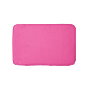 Tapete De Banheiro Rosa brilhante (cor sólida)
