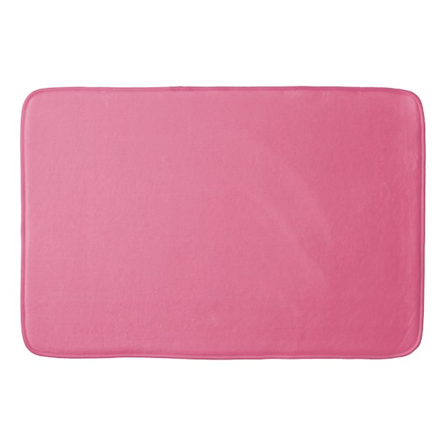 Tapete De Banheiro Rosa Retro (Frente)