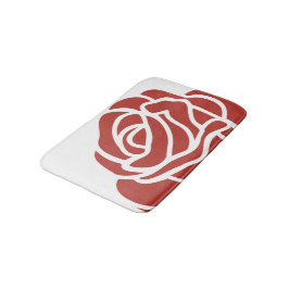Tapete De Banheiro Rosa vermelha Design floral