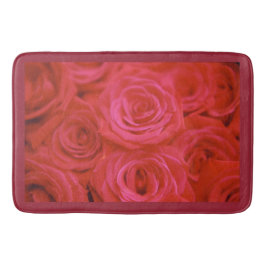 Tapete De Banheiro Rosas