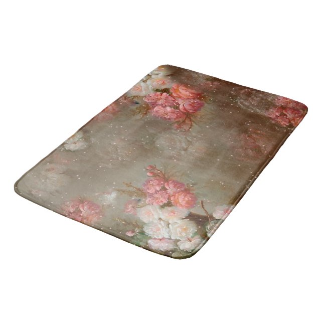 Tapete De Banheiro ROSAS - Bath Mat (Angulado)