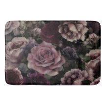 Rosas Na Burgundia E Na Vintagem Rosa Botânica