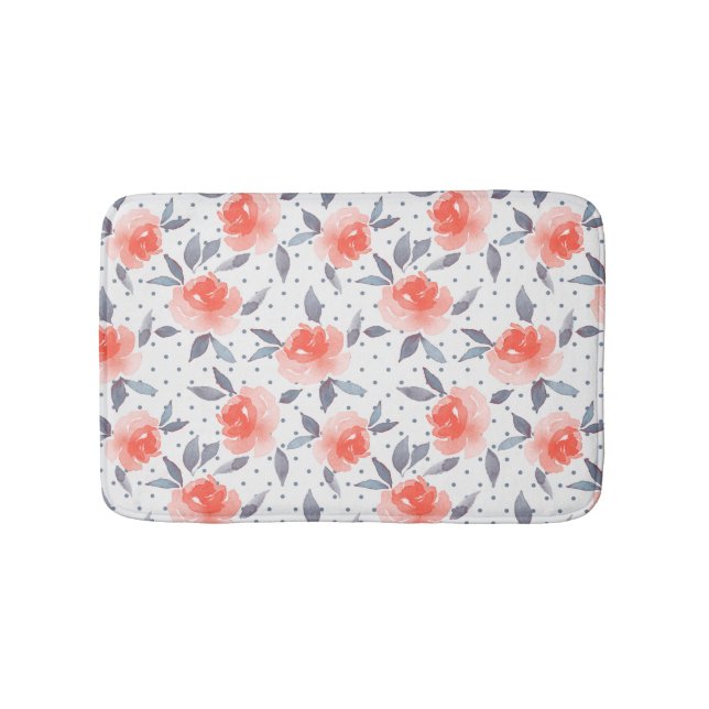 Tapete De Banheiro Rosas vermelhas (frente)