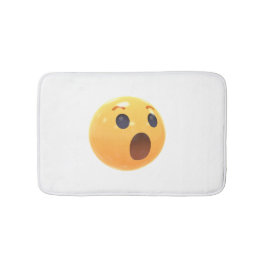 Tapete De Banheiro Rosto de Emoji Rindo Engraçado