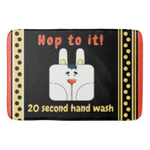 Rosto e Bolinhas de coelhinhos bonitos personaliza